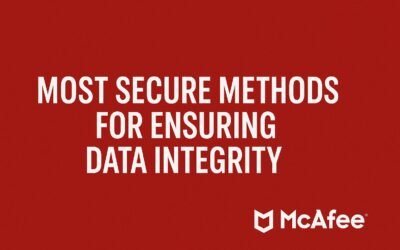 What are the most secure methods for ensuring data integrity?